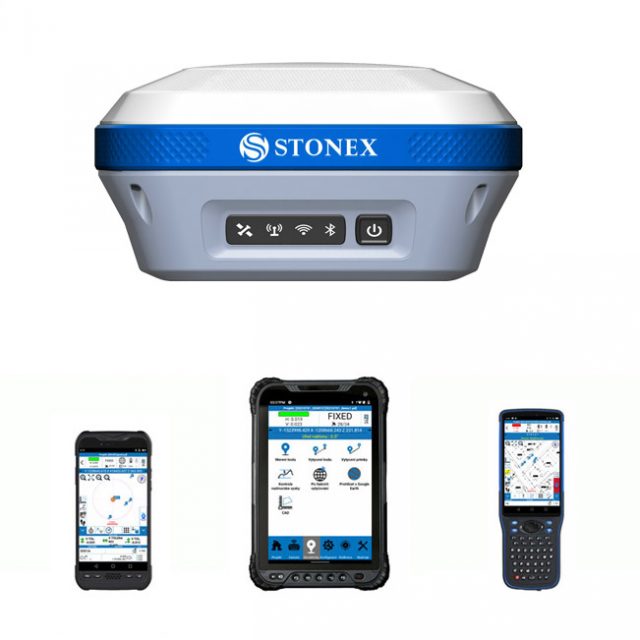 GNSS Stonex S700A vezérlőegységgel - teljes készlet